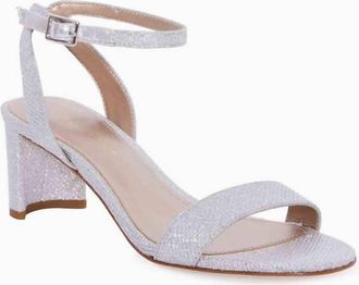 Pelle Moda Womens Moira Heels In Silver Metallic