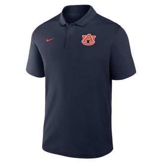 Nike Auburn Victory Nike Mens Dri-FIT College Polo in Blue | 035841SAUN-R0T