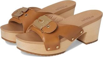 Dr. Scholls Original Max Too Womens Wedge Shoes Honey Brown Leather : 11 M