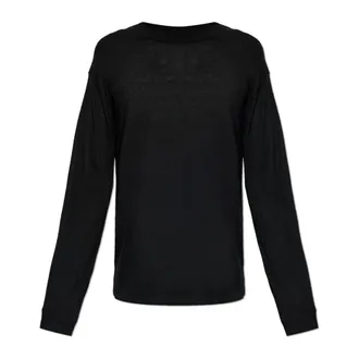 Lisa Yang Cashmere Knitwear, male, Black, Size: 2XL Nathaniel Sweater