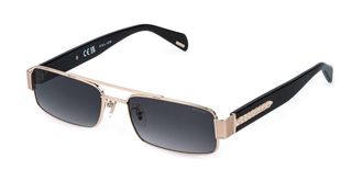 Police SPLR95E INVICTUS 1 349Y Womens Sunglasses Gold Size 58