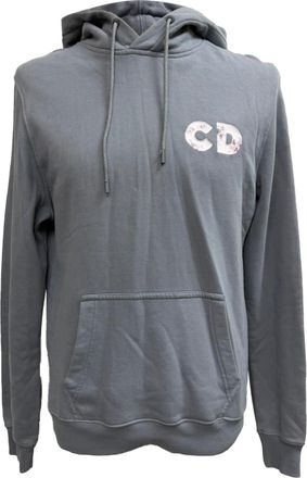 Dior Pre-owned Mens X Daniel Arsham Hoodie in Grey Cotton - Size EU 48 (Mens)