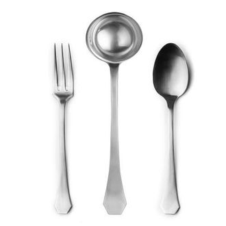 Mepra Moretto Serving Set - 3 Pieces in Ice Silver at Nordstrom
