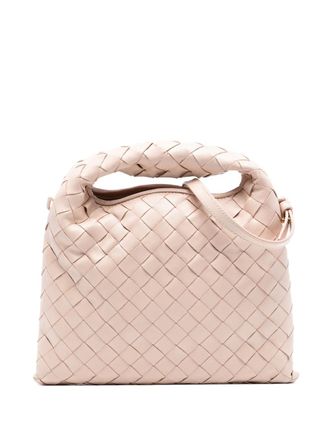 Bottega Veneta 2012-2025 Mini Calfskin Intrecciato Hop satchel - Pink