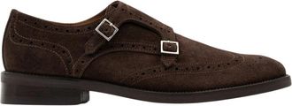 Parall&egrave;le Ucla Monk Loafer - Dames - Loafers - Bruin - 38 1/2 EU - Leer - Schoenen
