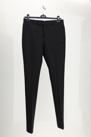 Dior Mens Trousers Black Mohair-Blend