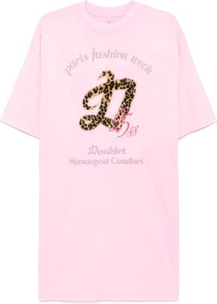 Doublet T-shirt PFW Tour - Rosa