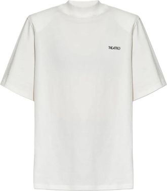 The Attico T-Shirt Con Logo-Donna