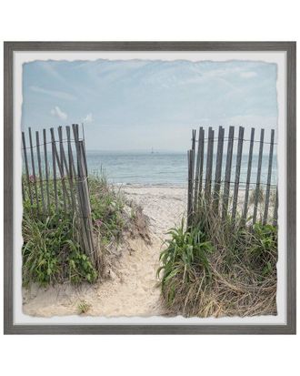 Marmont Hill Gateway To The Beach Framed Print