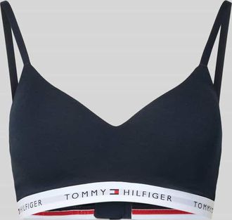 Tommy Hilfiger Bralette aus Baumwoll-Modal-Mix in Dunkelblau, Größe XL
