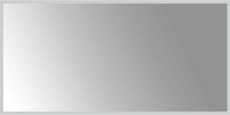 vidaXL Espejo De Ba&ntilde;o Led Transparente 100 X 50 Cm Vidrio Templado Vidaxl