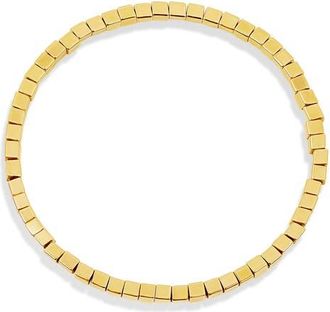SHYMI Square Beaded Bracelet in Gold at Nordstrom