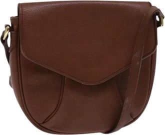 Burberry Pre-owned Cross Body Bags, female, Brown, Size: ONE SIZE Pre-owned Vintage Shoulder Bag