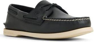 Sperry Top-Sider Authentic Original 2-Eye Lug Sole Boat Shoe in Black at Nordstrom Rack, Size 11.5