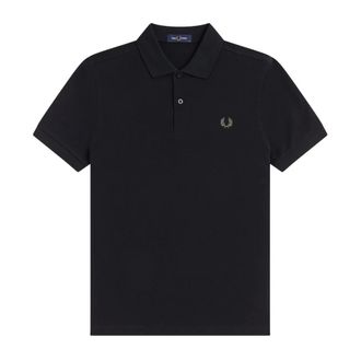 Fred Perry Hombre, Camisetas, Negro, Talla: XL