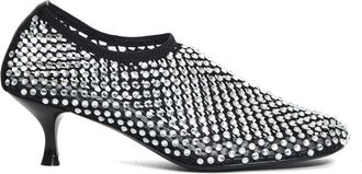 Strategia Mesh And Rhinestone Pumps