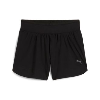 Puma Trainingsshorts PUMA MOVE CLOUDSPUN SHORT, Damen, Gr. XS, N-Gr, schwarz (puma schwarz), Jersey, Obermaterial: 85% Polyester, 15% Elasthan, regular fit