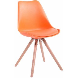 Clp Clp - Silla Visita Toulouse Rund Naranja Natural