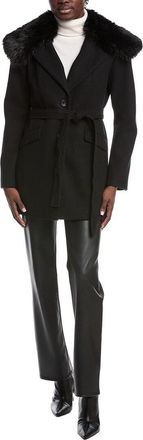 Kenneth Cole Belted Jacket