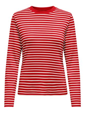 Only Langarmshirt »ONLLYON L/S O-NECK TOP BOX CC JRS«