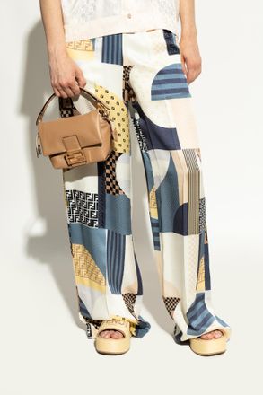 Fendi Handbag Mamma Small, Womens, Brown