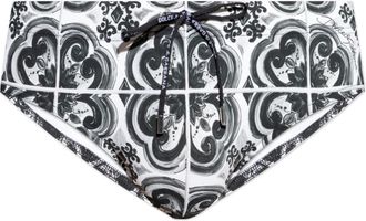 Dolce & Gabbana Zwembroek - Heren - Strandmode - Grijs - L - Badmode