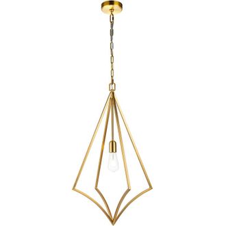 Feiss Elstead Feiss Nico Trådram Pendel takljus polerad mässing