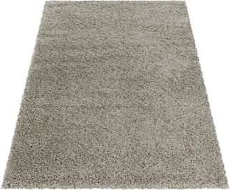 Ayyildiz Teppiche Hochflor-Teppich »SYDNEY 3000« rechteckig 50 mm Höhe Shaggy, Langflor, uni, auch in rund, Wohnzimmer