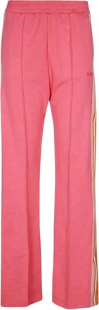 Msgm Pantaloni sportivi con dettaglio a righe - Rosa