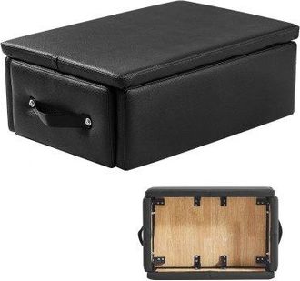 OEM Caja De Ejercicios De Pilates Con Asiento, Equipo De Pilates De Madera Multicapa, Mejora La Fuerza, El Equilibrio Y El Rango De Movimiento, Negro, Cap