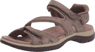 Dr. Scholls Womens Adelle 2 Sandal, Malt Taupe Suede, 8 UK