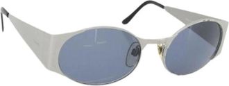 Chanel Pre-owned Zonnebrillen - Dames - Vintage Accessoires - Grijs - ONE Size - Vintage