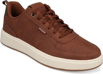 Dockers Overtime Laser Sneaker - Wide Width Available in British Tan/Brown at Nordstrom Rack, Size 11.5