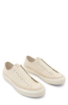 John Varvatos Vulc Espa Laceless Low Top Sneaker in Faded Twine at Nordstrom, Size 8