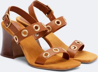Chlo&eacute; Chlo&eacute; Embellished leather sandals