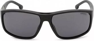 Carrera Rectangle Full Rim Sunglasses - Black