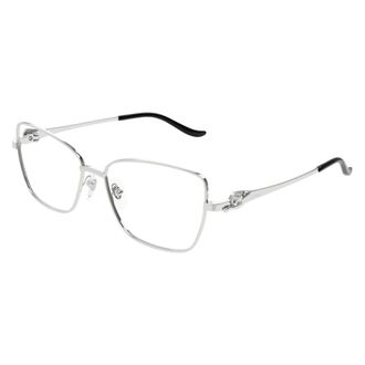 Cartier Panth&egrave;re Optische Montuur - unisex - Accessoires - Grijs - Maat: 55 MM
