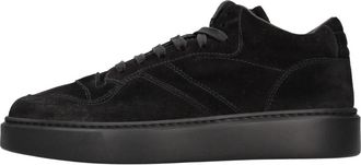 Doucal's Suede Sneakers - Heren - Sneakers - Zwart - 41 EU - Leer - Schoenen