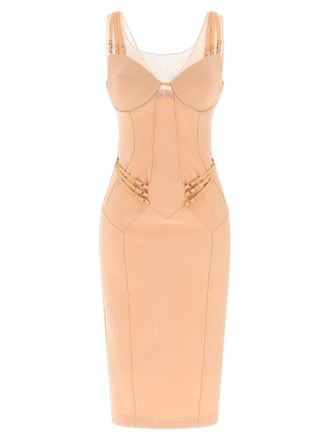 Elisabetta Franchi Polyamide Midi Womens Dress