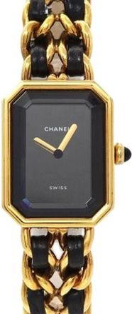 Chanel Pre-owned Watches, female, Black, Size: ONE SIZE Pre-owned Stainless Steel Watch