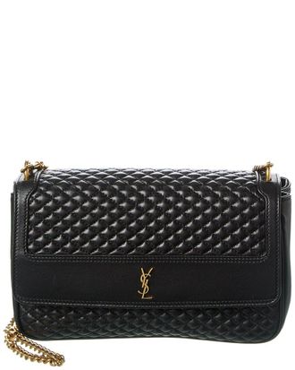 Saint Laurent Victoire Chain Leather Shoulder Bag (Authentic Pre-Loved)