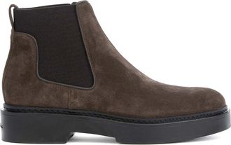 Santoni Beatles in suede Moro donna head