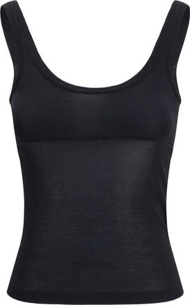Max Mara Black Viscose Womens Shirt