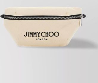 Jimmy Choo London canvas belt bag