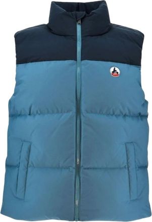 Jott Tweekleurig Winterjack - Heren - Bodywarmers - Blauw - S - Jassen