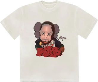 Travis Scott x KAWS Utopia I T-Shirt White TSUT-SS04