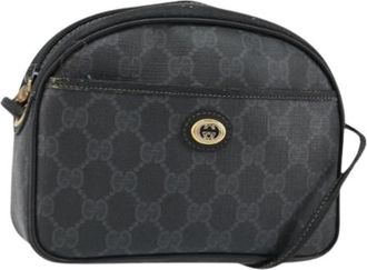 Gucci Pre-owned Plastic Cross Body Bag - Dames - Vintage Schoudertas - Zwart - ONE Size - Vintage
