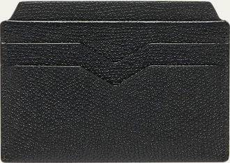 Valextra Calf Leather Card Holder