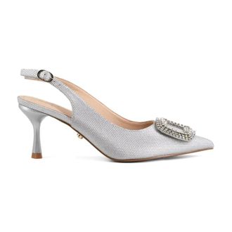 Twentyfourhaitch Smagliante Slingback - Shoes - Mujer - Gris - 38 EU