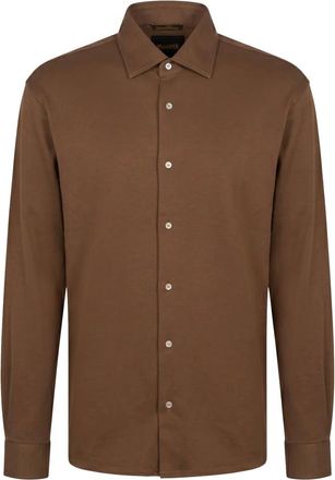Moorer Uomo, Magliette, Marrone, M, new